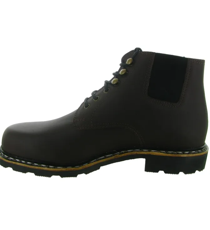 apres ski bottes fourrees - Chaussures neige - homme - Cuir - Marron - Le soulor