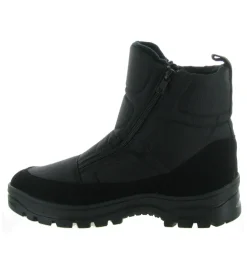 apres ski bottes fourrees - Chaussures neige - homme - Nylon - Noir - Antartica