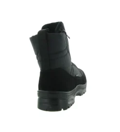 apres ski bottes fourrees - Chaussures neige - homme - Nylon - Noir - Antartica