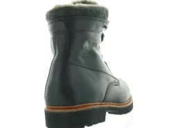 apres ski bottes fourrees - Chaussures neige - homme - Cuir - Noir - Panama jack