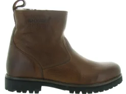 apres ski bottes fourrees - Chaussures neige - homme - Cuir - - Black stone