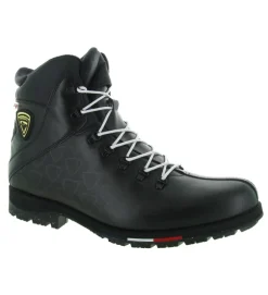 apres ski bottes fourrees - Chaussures neige - homme - Cuir - Noir - Rossignol