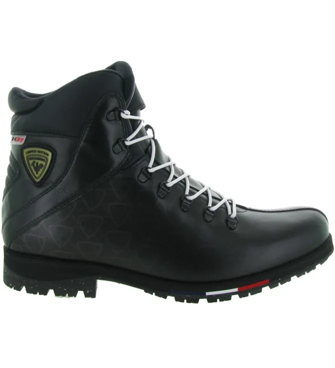 apres ski bottes fourrees - Chaussures neige - homme - Cuir - Noir - Rossignol
