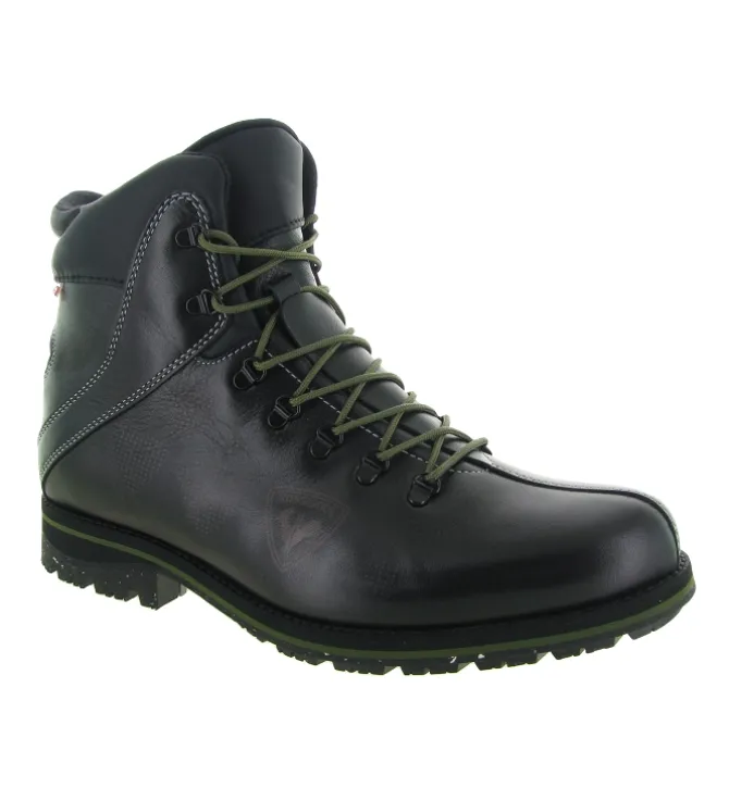 apres ski bottes fourrees - Chaussures neige - homme - Cuir - Noir - Rossignol