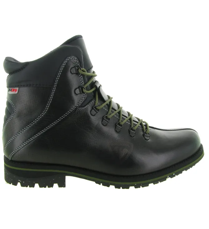 apres ski bottes fourrees - Chaussures neige - homme - Cuir - Noir - Rossignol