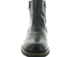 apres ski bottes fourrees - Chaussures neige - homme - Cuir - Noir - La thuile