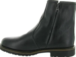 apres ski bottes fourrees - Chaussures neige - homme - Cuir - Noir - La thuile