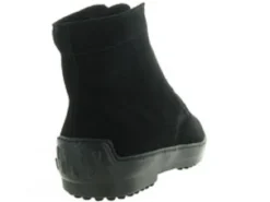 apres ski bottes fourrees - Chaussures neige - homme - Nubuck - Noir - La thuile