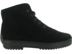 apres ski bottes fourrees - Chaussures neige - homme - Nubuck - Noir - La thuile