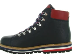 apres ski bottes fourrees - Chaussures neige - homme - Cuir - Bleu Marine - Oscar