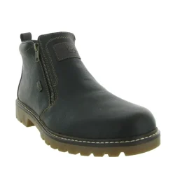 apres ski bottes fourrees - Chaussures neige - homme - Cuir - Marron - Rieker
