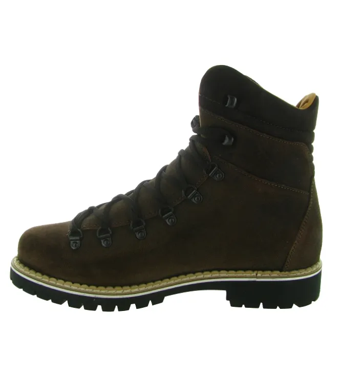 apres ski bottes fourrees - Chaussures neige - homme - Nubuck - Marron - New italia shoes