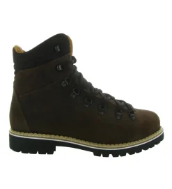 apres ski bottes fourrees - Chaussures neige - homme - Nubuck - Marron - New italia shoes