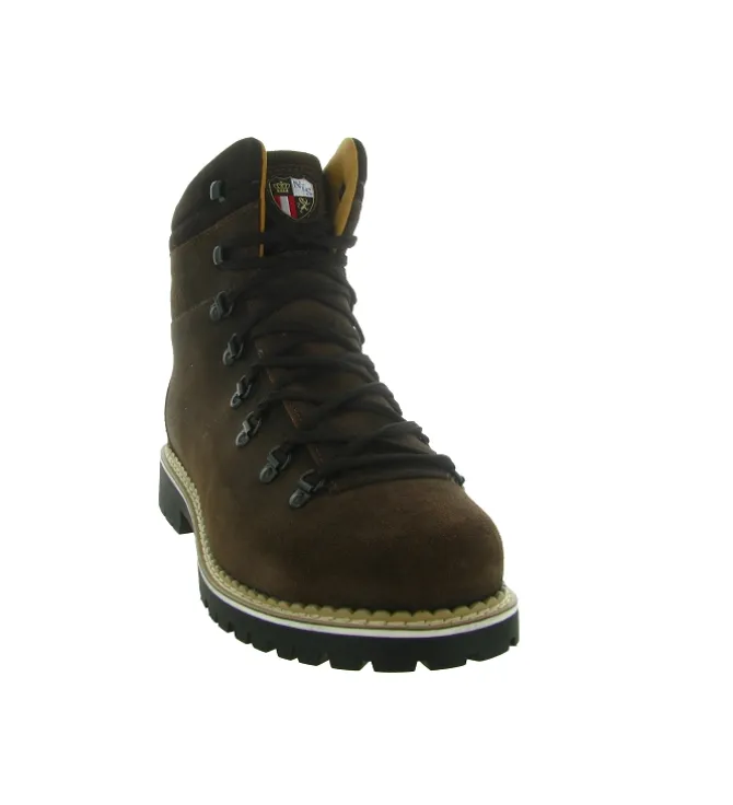 apres ski bottes fourrees - Chaussures neige - homme - Nubuck - Marron - New italia shoes
