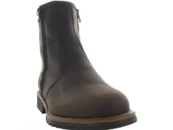 apres ski bottes fourrees - Chaussures neige - homme - Cuir - Marron - La thuile