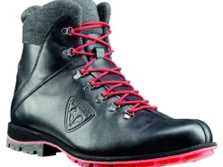 apres ski bottes fourrees - Chaussures neige - homme - Cuir - Noir - Rossignol