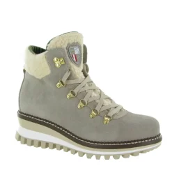 apres ski bottes fourrees - Chaussure neige - femme - Nubuck - Gris - New italia shoes