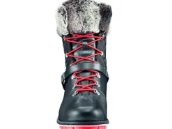 apres ski bottes fourrees - Chaussure neige - femme - Cuir - Noir - Rossignol