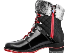 apres ski bottes fourrees - Chaussure neige - femme - Cuir - Noir - Rossignol