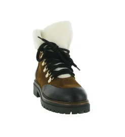 apres ski bottes fourrees - Chaussure neige - femme - Nubuck - Marron - Armando