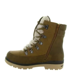 apres ski bottes fourrees - Chaussure neige - femme - Synthétique - Beige - Kimberfeel
