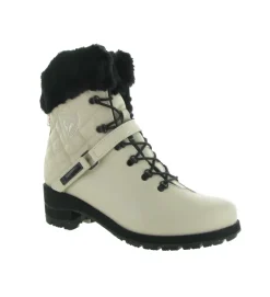 apres ski bottes fourrees - Chaussure neige - femme - Cuir - Beige - Rossignol