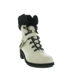 apres ski bottes fourrees - Chaussure neige - femme - Cuir - Beige - Rossignol