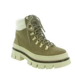 apres ski bottes fourrees - Chaussure neige - femme - Cuir - Camel - Armando