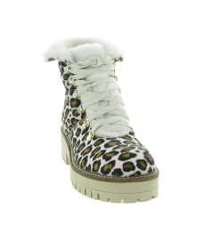 apres ski bottes fourrees - Chaussure neige - femme - Cuir - Léopard - Armando