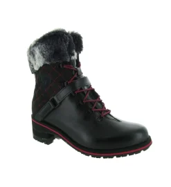 apres ski bottes fourrees - Chaussure neige - femme - Cuir - Noir - Rossignol