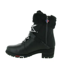 apres ski bottes fourrees - Chaussure neige - femme - Cuir - Noir - Rossignol