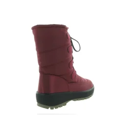apres ski bottes fourrees - Chaussure neige - femme - Synthétique - Bordeaux - Olang
