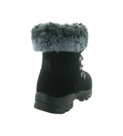 apres ski bottes fourrees - - femme - Cuir - Noir - Hooper