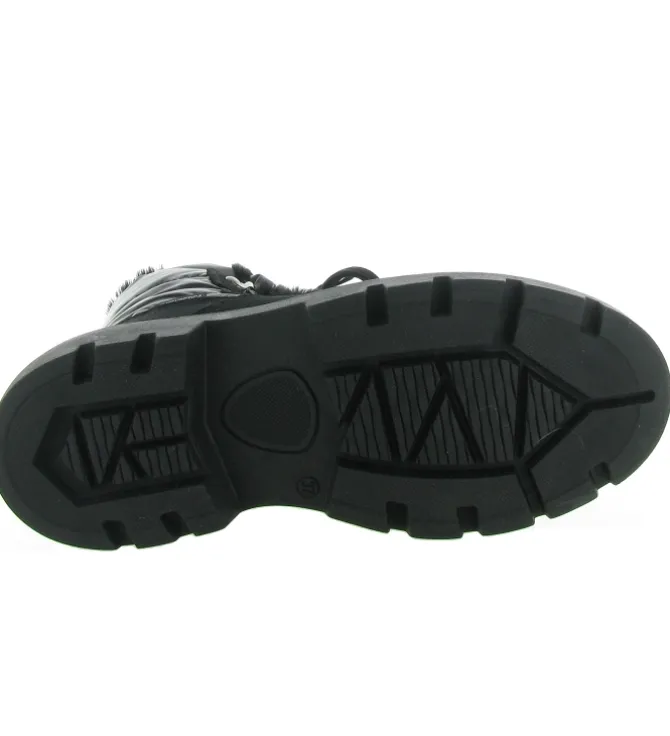 apres ski bottes fourrees - - femme - Synthétique - Noir - Antartica