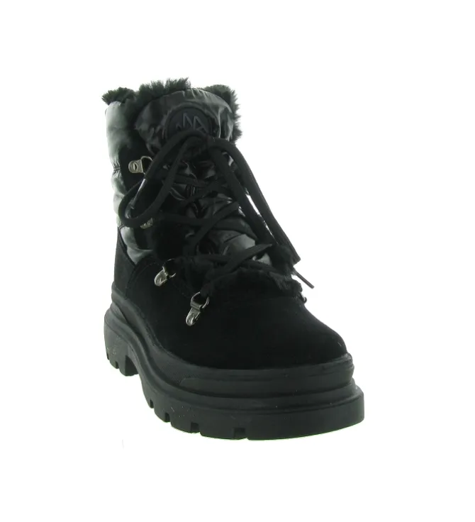 apres ski bottes fourrees - - femme - Synthétique - Noir - Antartica
