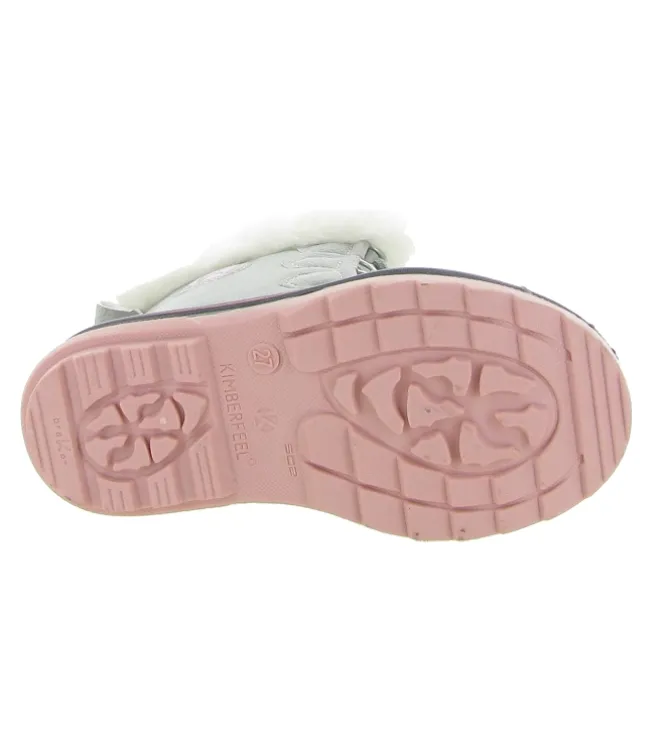 apres ski bottes fourrees - - junior fille - Synthétique - Gris - Kimberfeel