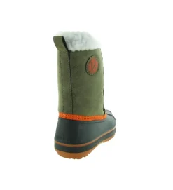 apres ski bottes fourrees - - junior garcon - Synthétique - Vert - Kimberfeel