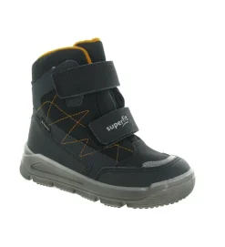 apres ski bottes fourrees - - junior garcon - Nylon - Bleu Marine - Superfit