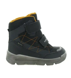 apres ski bottes fourrees - - junior garcon - Nylon - Bleu Marine - Superfit