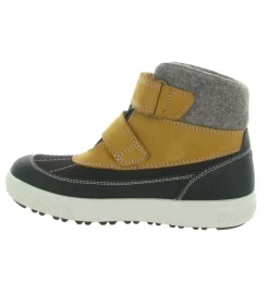 apres ski bottes fourrees - - junior garcon - Nubuck - Jaune - Primigi