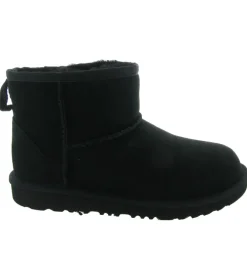 apres ski bottes fourrees - - junior fille - Nubuck - Noir - Ugg australia