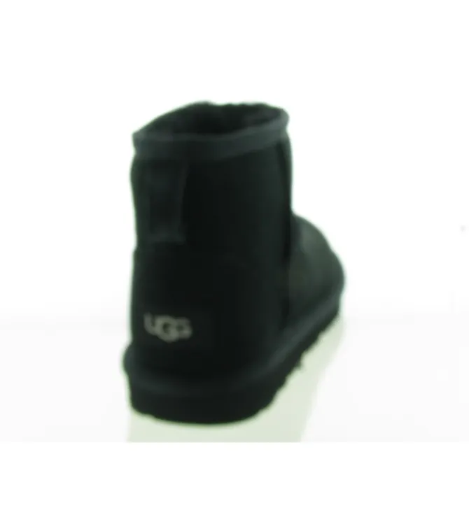 apres ski bottes fourrees - - junior fille - Nubuck - Noir - Ugg australia