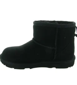 apres ski bottes fourrees - - junior fille - Nubuck - Noir - Ugg australia