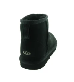 apres ski bottes fourrees - - junior fille - Nubuck - Noir - Ugg australia