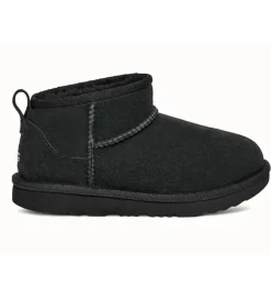 apres ski bottes fourrees - - junior fille - Nubuck - Noir - Ugg australia
