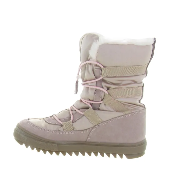 apres ski bottes fourrees - - junior fille - Nylon - Rose - Primigi