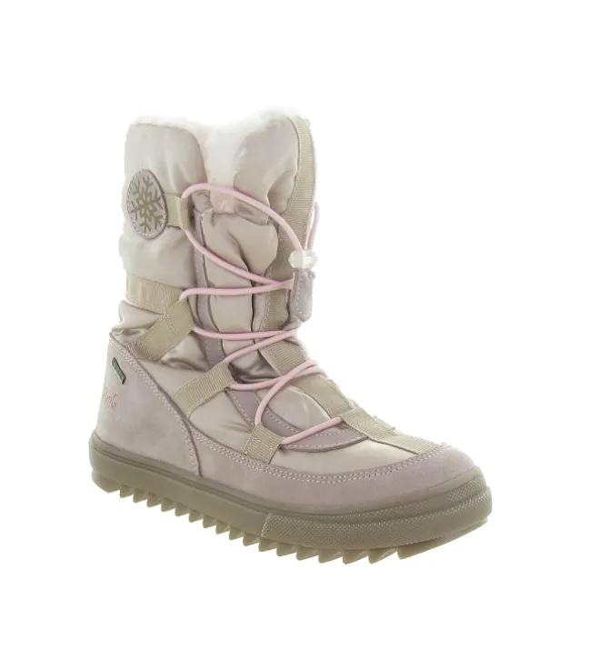 apres ski bottes fourrees - - junior fille - Nylon - Rose - Primigi