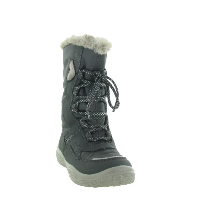 apres ski bottes fourrees - - junior fille - Nylon - Anthracite - Superfit