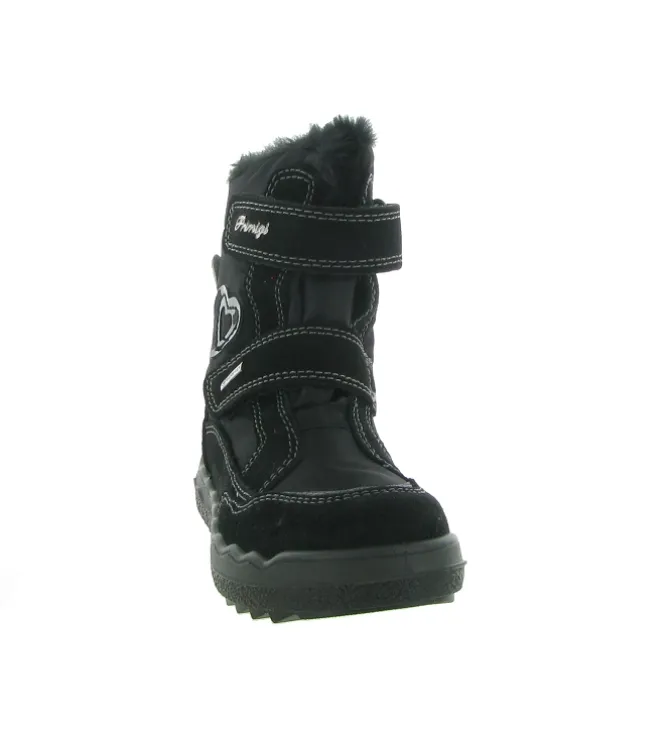 apres ski bottes fourrees - - junior fille - Nubuck - Noir - Primigi