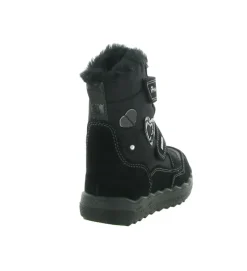 apres ski bottes fourrees - - junior fille - Nubuck - Noir - Primigi